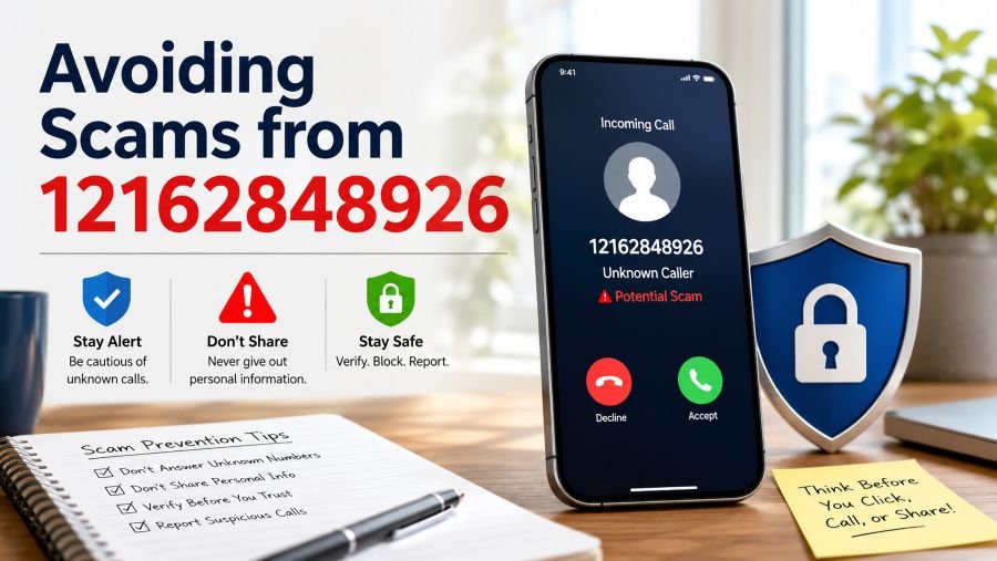Avoiding Scams from 12162848926