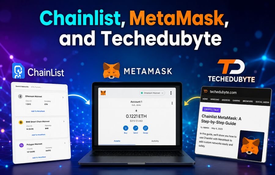 Chainlist, MetaMask, and Techedubyte